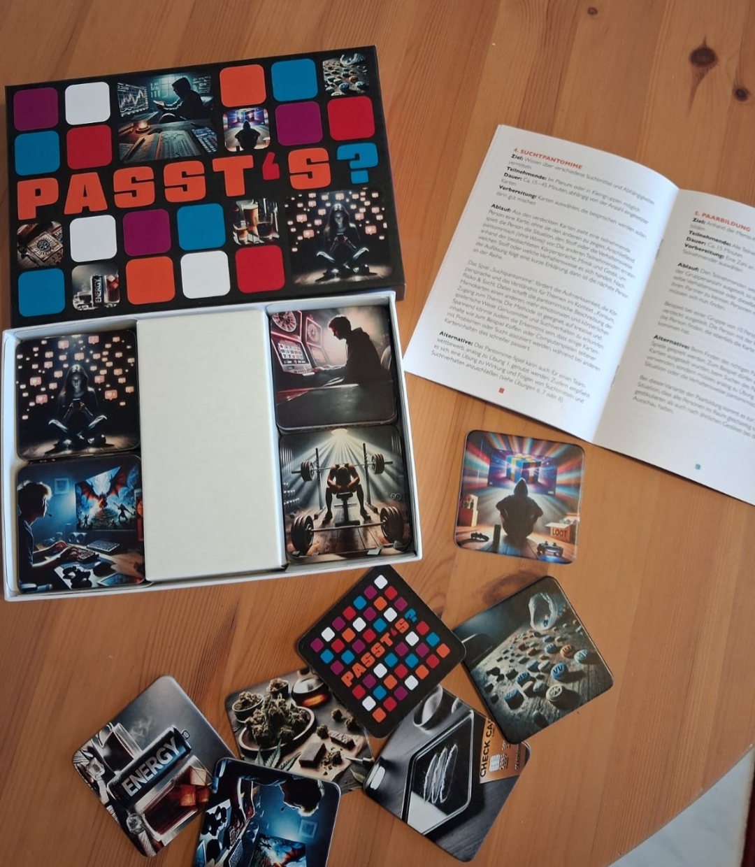 Passt’s? – Ein Lernspiel für Konsum, Risiko und Suchtprävention